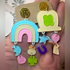 Lucky Charms earrings